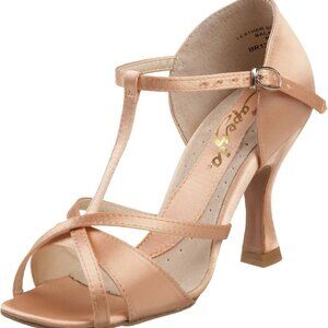 Capezio Women's BR124S Safira 3" Ballroom Shoe